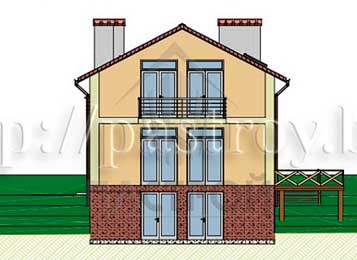 Проект: Дом с мансардой, № 14